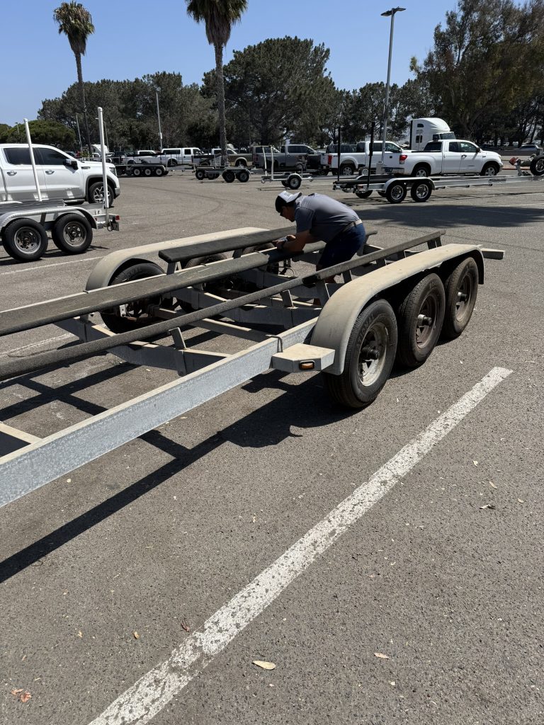 2006 Custom Pacific Boat Trailers Triple-Axle Boat Trailer